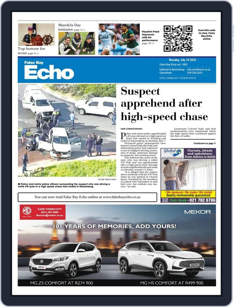 False Bay Echo (Digital) Subscription