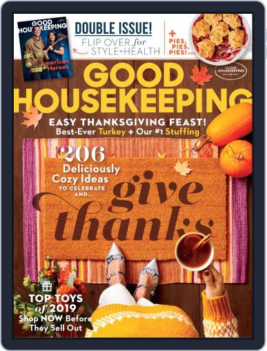 Good Housekeeping November 1st, 2019 Digital Back Issue Cover