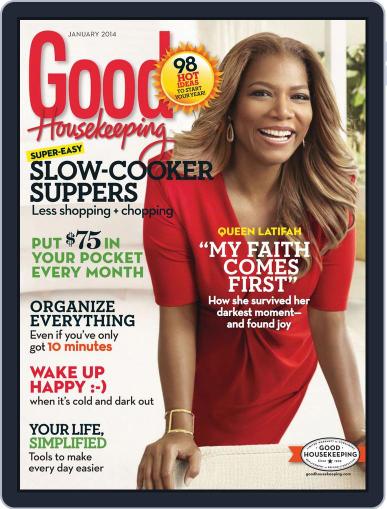 Good Housekeeping January 1st, 2014 Digital Back Issue Cover