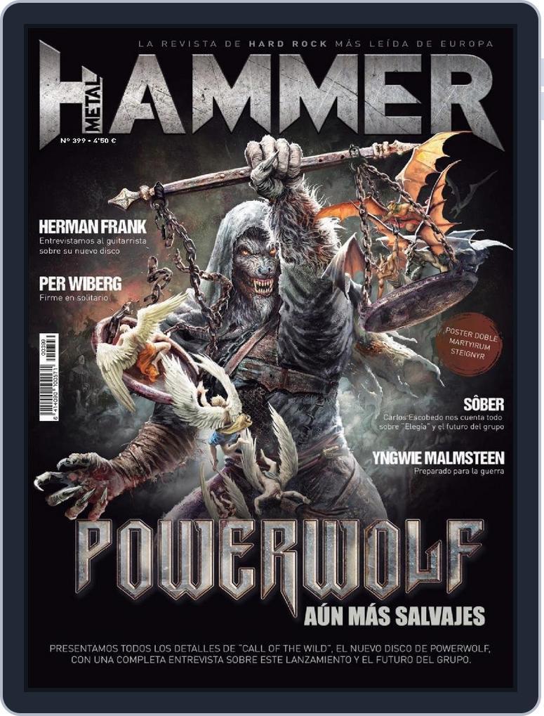 METAL HAMMER Spain July 1st, 2021 Digital Back Issue Cover