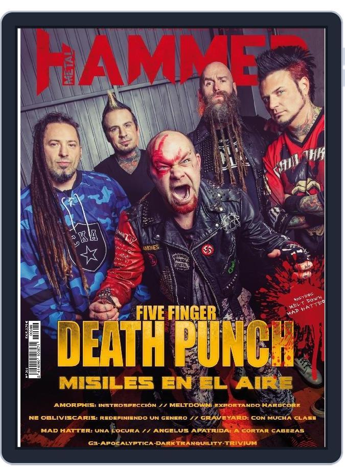 METAL HAMMER Spain May 1st, 2018 Digital Back Issue Cover