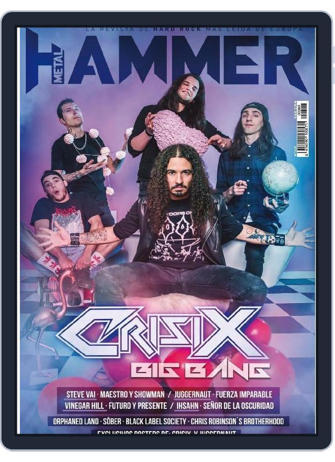 METAL HAMMER Spain April 1st, 2018 Digital Back Issue Cover