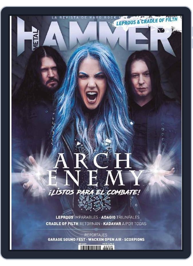 METAL HAMMER Spain October 1st, 2017 Digital Back Issue Cover