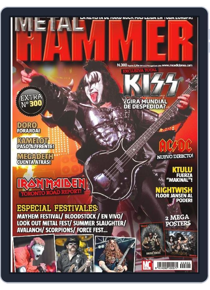 METAL HAMMER Spain October 29th, 2012 Digital Back Issue Cover