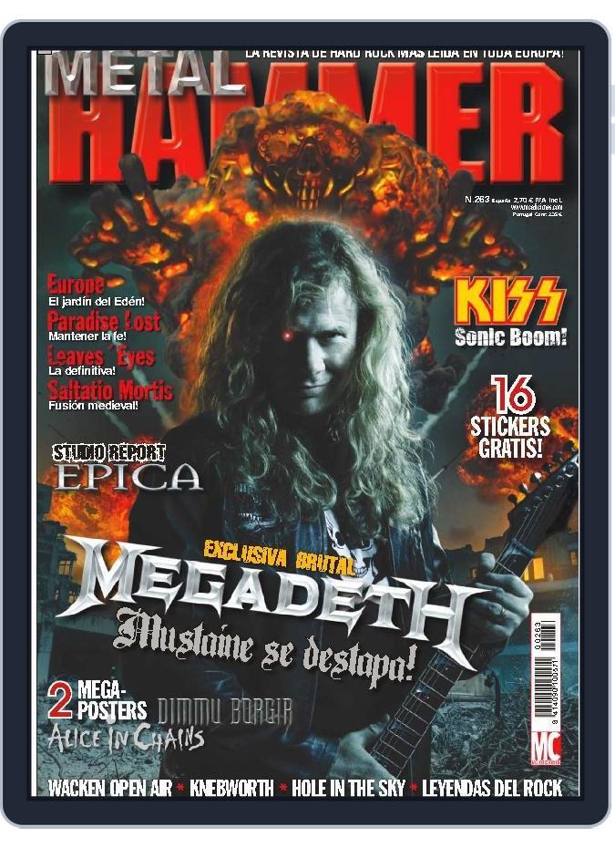 METAL HAMMER Spain October 14th, 2009 Digital Back Issue Cover