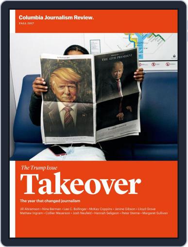 Columbia Journalism Review September 22nd, 2017 Digital Back Issue Cover