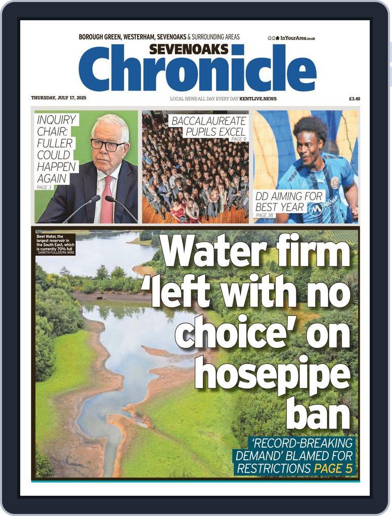 Sevenoaks Chronicle (Digital) Subscription