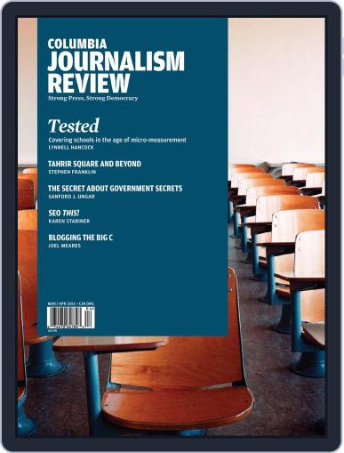 Columbia Journalism Review March 12th, 2011 Digital Back Issue Cover