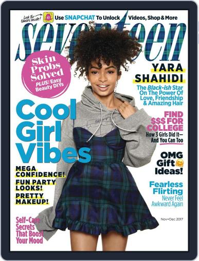Seventeen November 1st, 2017 Digital Back Issue Cover