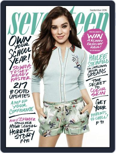 Seventeen September 1st, 2016 Digital Back Issue Cover