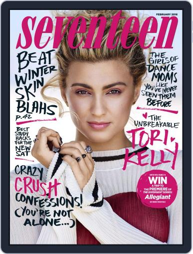 Seventeen February 1st, 2016 Digital Back Issue Cover