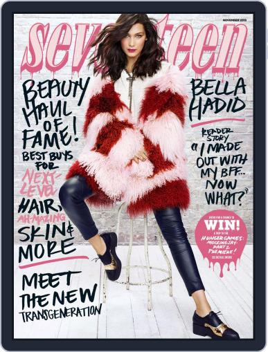 Seventeen November 1st, 2015 Digital Back Issue Cover