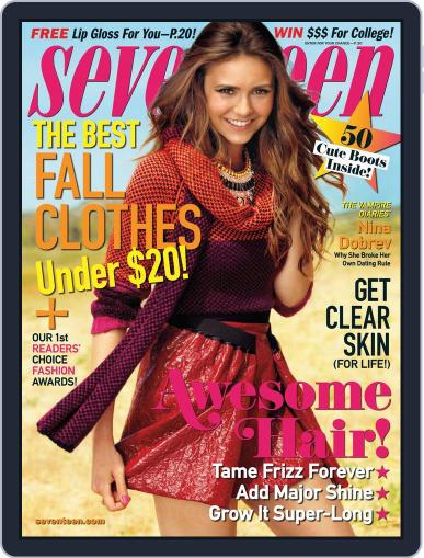 Seventeen September 13th, 2012 Digital Back Issue Cover