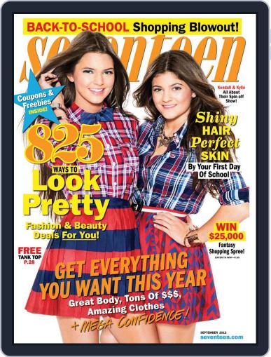 Seventeen August 13th, 2012 Digital Back Issue Cover