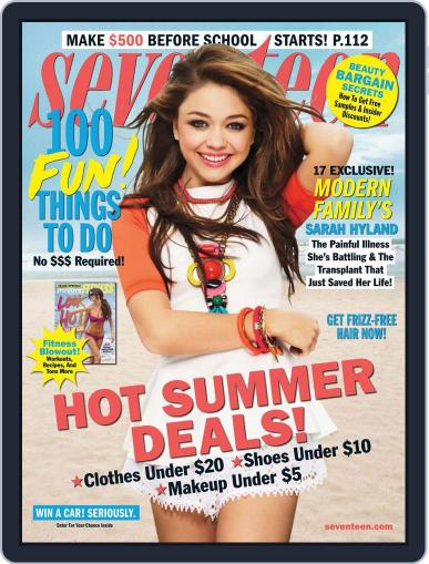 Seventeen May 29th, 2012 Digital Back Issue Cover