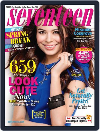 Seventeen February 8th, 2011 Digital Back Issue Cover