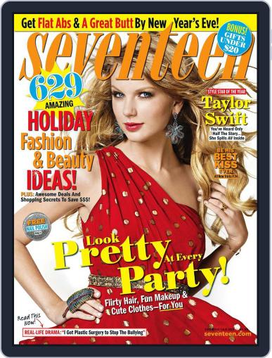 Seventeen December 8th, 2010 Digital Back Issue Cover