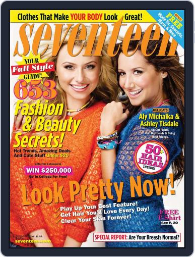 Seventeen September 14th, 2010 Digital Back Issue Cover