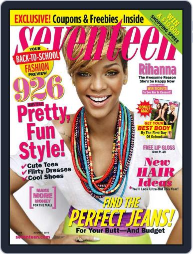 Seventeen July 6th, 2010 Digital Back Issue Cover