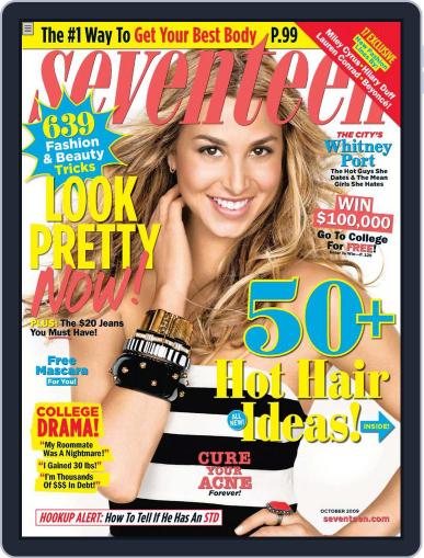Seventeen September 15th, 2009 Digital Back Issue Cover