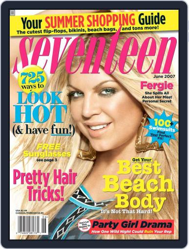 Seventeen May 8th, 2007 Digital Back Issue Cover