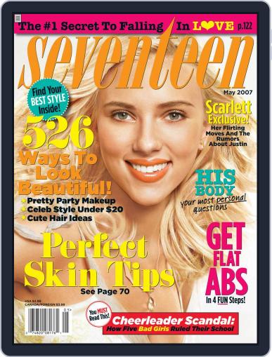 Seventeen April 11th, 2007 Digital Back Issue Cover