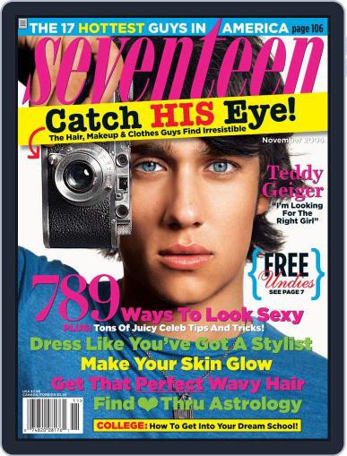 Seventeen October 5th, 2006 Digital Back Issue Cover
