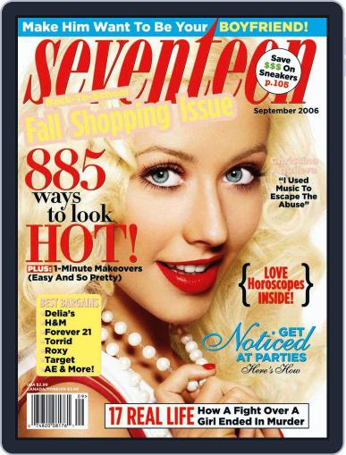Seventeen August 1st, 2006 Digital Back Issue Cover