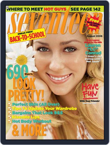 Seventeen July 6th, 2006 Digital Back Issue Cover
