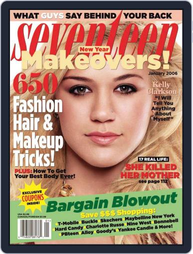 Seventeen December 5th, 2005 Digital Back Issue Cover