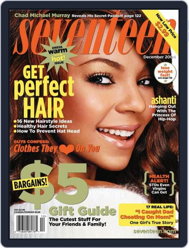 Seventeen October 28th, 2004 Digital Back Issue Cover