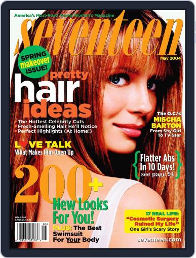 Seventeen March 31st, 2004 Digital Back Issue Cover