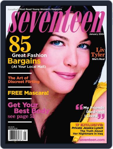 Seventeen December 3rd, 2003 Digital Back Issue Cover