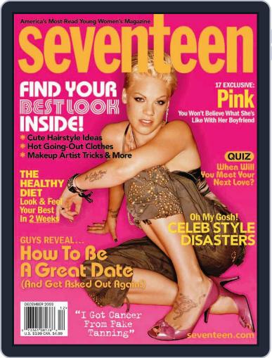 Seventeen November 13th, 2003 Digital Back Issue Cover