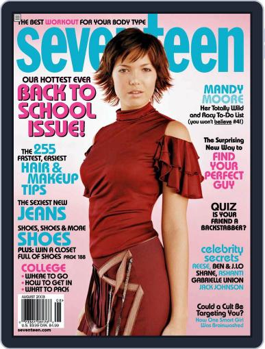 Seventeen October 1st, 2003 Digital Back Issue Cover