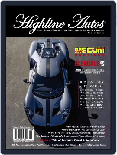 Highline Autos March 1st, 2020 Digital Back Issue Cover