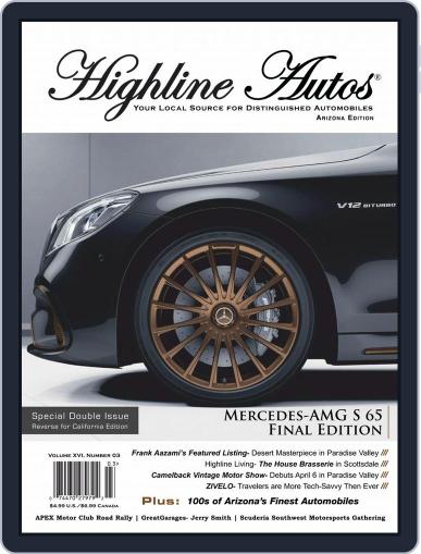 Highline Autos April 1st, 2019 Digital Back Issue Cover