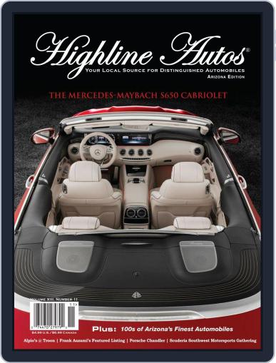 Highline Autos November 1st, 2016 Digital Back Issue Cover