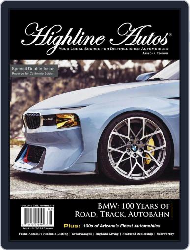 Highline Autos August 1st, 2016 Digital Back Issue Cover