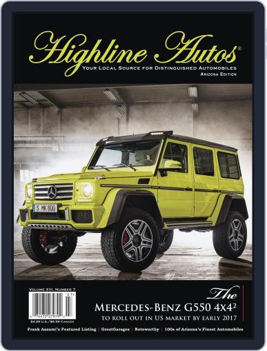 Highline Autos July 11th, 2016 Digital Back Issue Cover