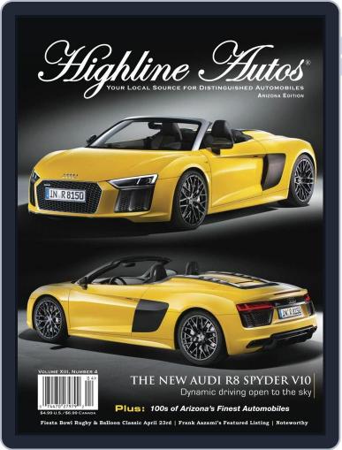 Highline Autos April 1st, 2016 Digital Back Issue Cover