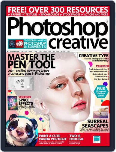 Photoshop Creative January 1st, 2018 Digital Back Issue Cover