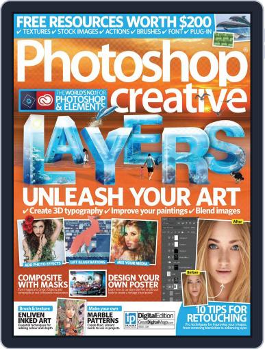 Photoshop Creative March 31st, 2016 Digital Back Issue Cover