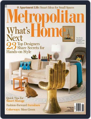 Metropolitan Home October 6th, 2008 Digital Back Issue Cover