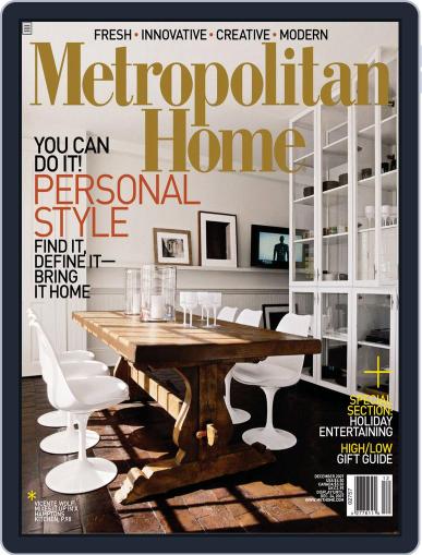 Metropolitan Home November 7th, 2007 Digital Back Issue Cover