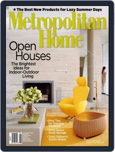 Metropolitan Home June 6th, 2007 Digital Back Issue Cover