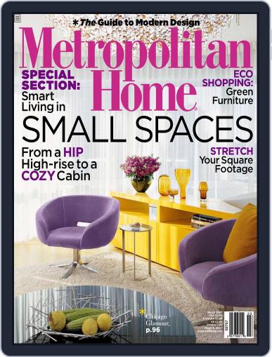 Metropolitan Home February 1st, 2007 Digital Back Issue Cover