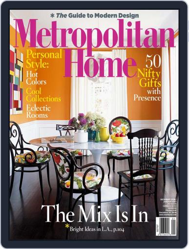 Metropolitan Home October 31st, 2006 Digital Back Issue Cover