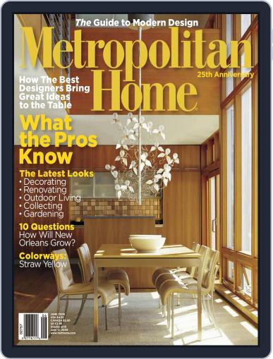 Metropolitan Home April 26th, 2006 Digital Back Issue Cover