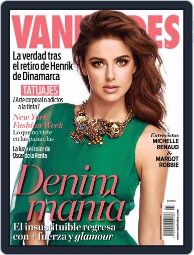 Vanidades México March 22nd, 2016 Digital Back Issue Cover